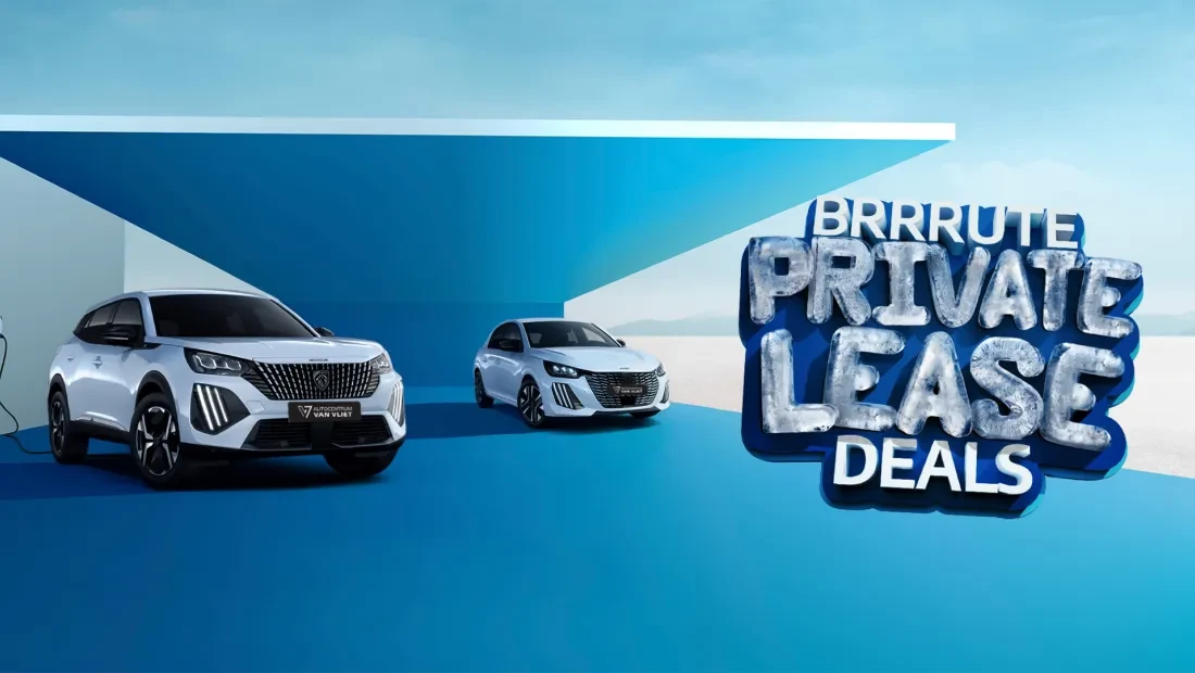 Brrrute Peugeot Private Lease Deals bij Autocentrum Van Vliet