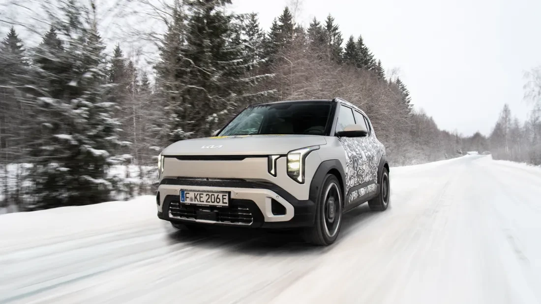 Nieuwe Kia EV2 overtuigt tijdens extreme wintertest